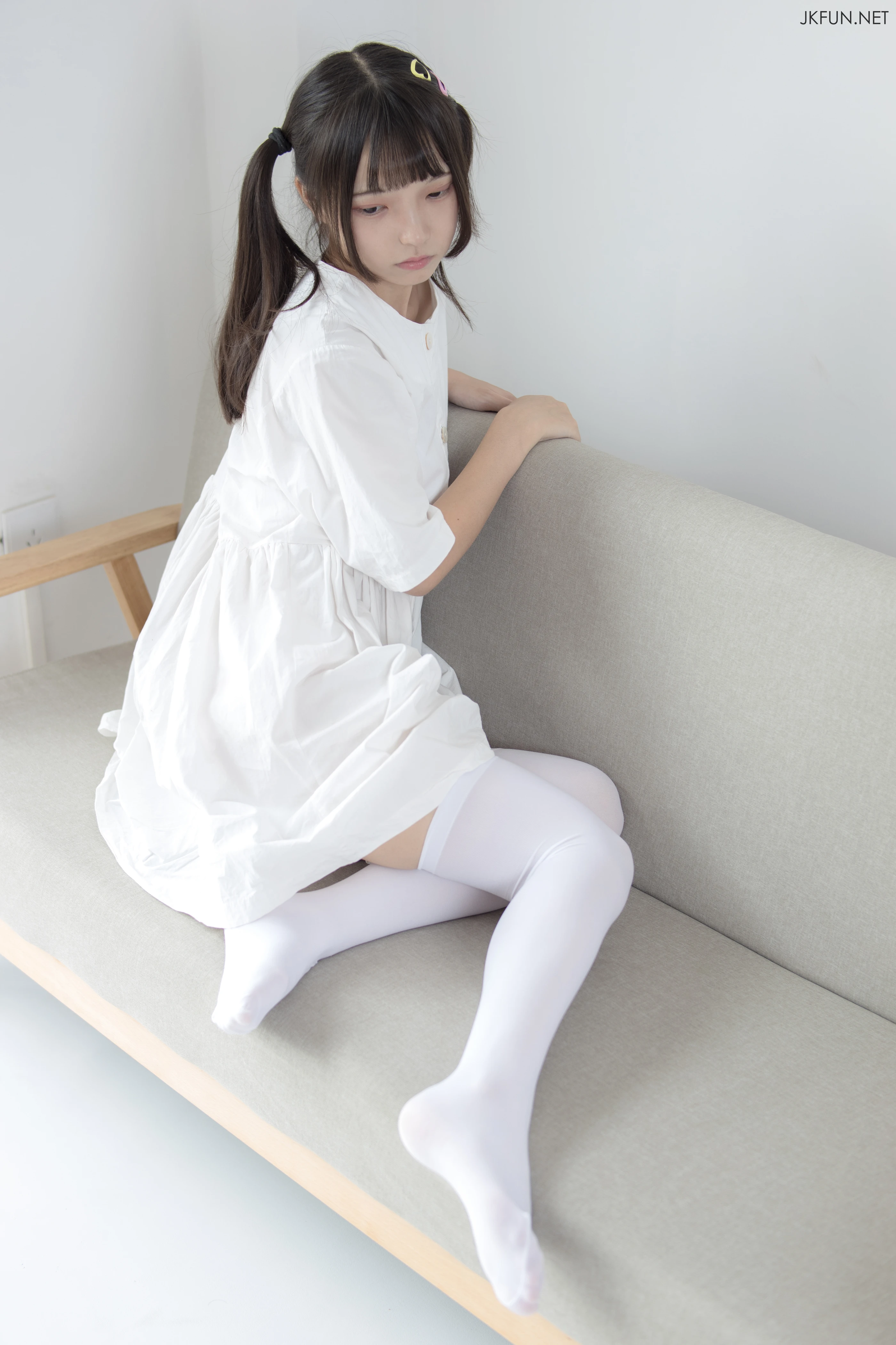 森萝财团 [JKFUN-014] 默陌 白衣飘飘的年代 [91P 1V]插图8